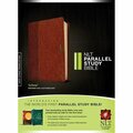 Tyndale House Publishers NLT Parallel Study Bible - Brown & Tan TuTone 56144